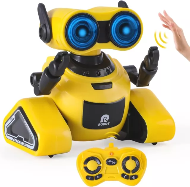 Xtrem Bots - Robbie, Jouet Robot Enfant Télécommandé Programmable, Jouets  Garçons Interactif Intelligent, Jouet Garcon 5 Ans Ou Plus, Jeu Educatif :  : Jeux et Jouets