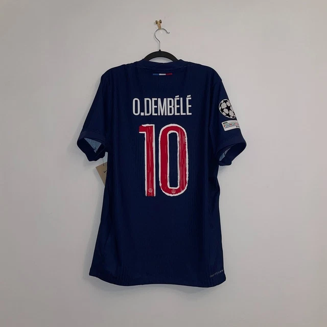 Maillot de Football Shirt Dembele Psg 2024 2025 Finale Player Issue L