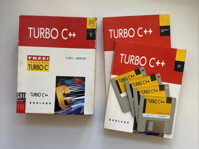 Turbo C++ 2ND EDITION (DOS版) 【公式通販】