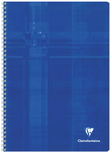 Spiralbuch DIN A4 21x29,7, 50 Blatt, 90g, französische Lineatur sortiert