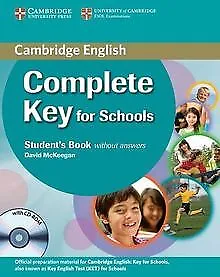 Complete Key for Schools Student's Book without... | Book | condition acceptable