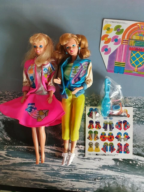 Barbie Becky Bibops 1985 Mattel – Collection Vintage, Neuve Avec Accessoires