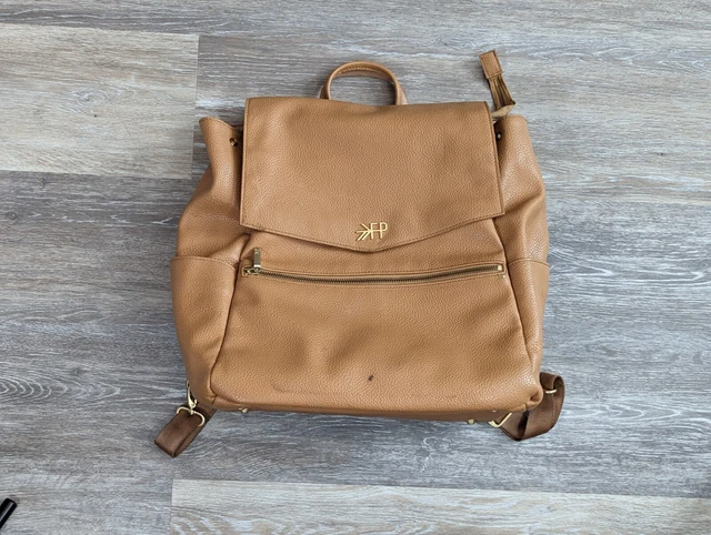 Freshly Picked Classic Diaper Bag Backpack Vegan Leather Used