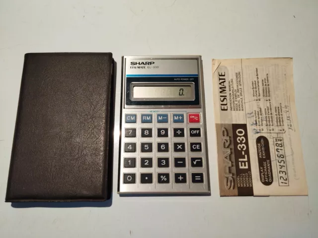 Calculatrice Sharp Elsi Mate EL-330