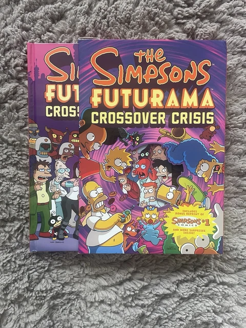 THE SIMPSONS FUTURAMA Crossover Crisis Comic Book Collectible £14.23 ...