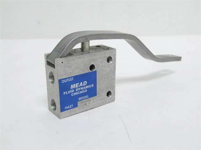 233151 New-No Box; Mead FT-1 Control Valve; Poppet; 3-Way; NC; 150PSI