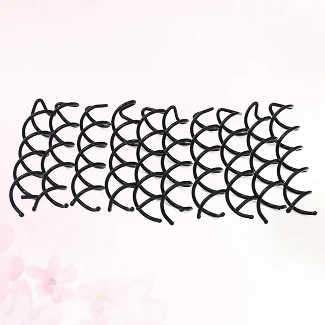 10 Pcs Hair Pins for Women Screw Clip Bun Stick Miss Metal Spiral