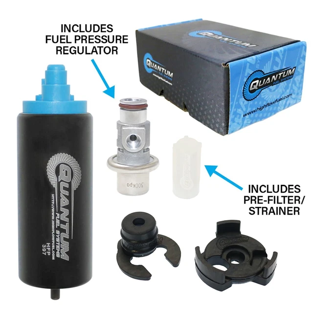 QFS EFI FUEL Pump +Regulator +Strainer for 1720 Kawasaki KX250 Z125