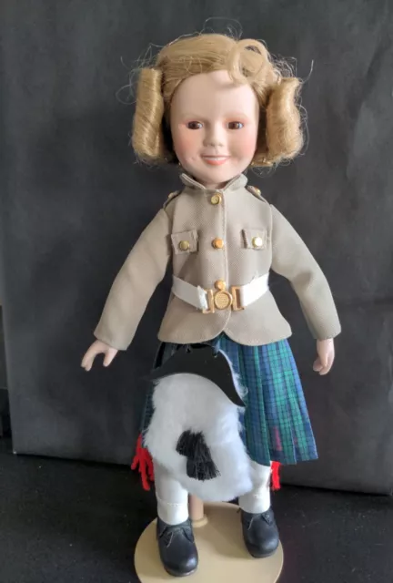 Shirley Temple Scottish Doll Wee Willie Winkie Dolls of Silver Screen 1986