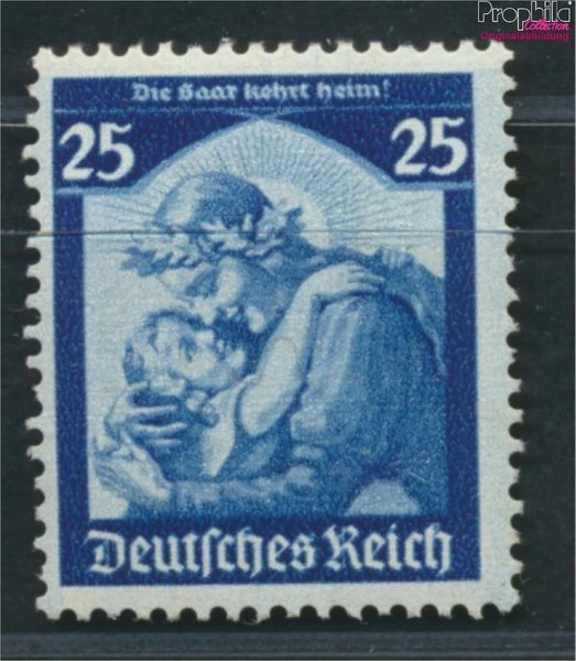 Allemand Empire 568 testés neuf avec gomme originale 1935 saar vote (9694928