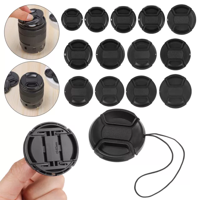 Universal dust-proof Accessory Photograph Snap-On Lens Cap Camera Front Cover