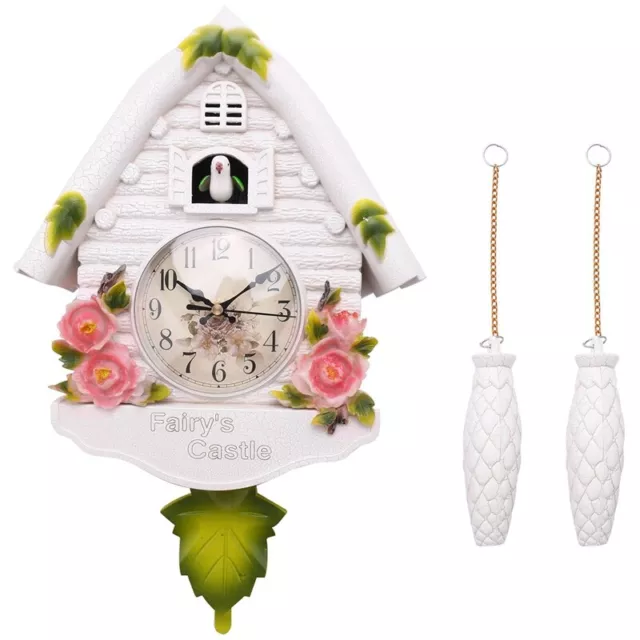Cute Bird Wall Clock  Alarm Clock  Clock Living Room Watch8061