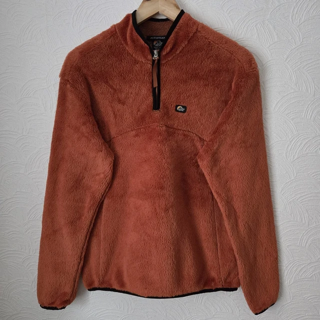 Pull Polaire Lowe Alpine Polartec Classic 1/4 Zip - Marron Beige Taille XXL - Occasion