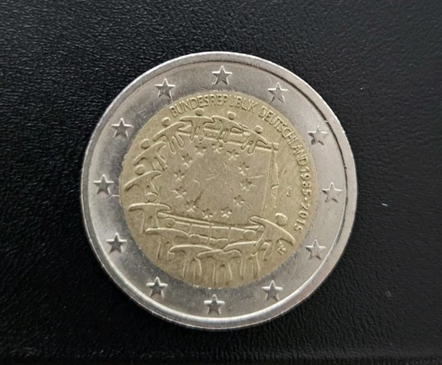 2 Euro Bundesrepublik Deutschland Fehlpragung
