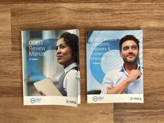 ISACA CGEIT Textbooks, 5th Edition And 8th Edition