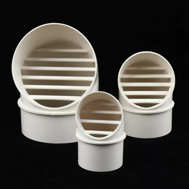 PVC Ventilation Exhaust Grille round Wall Ceiling Air Vent Grille Ducting CovSG