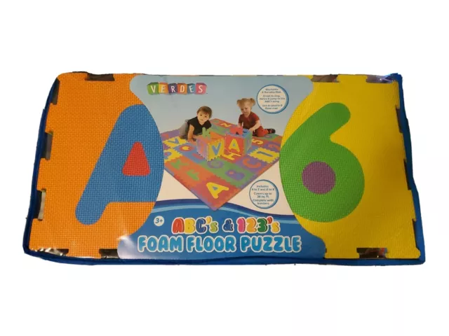 VERDES ABC S 123 s Foam Floor Puzzle 60.00 PicClick