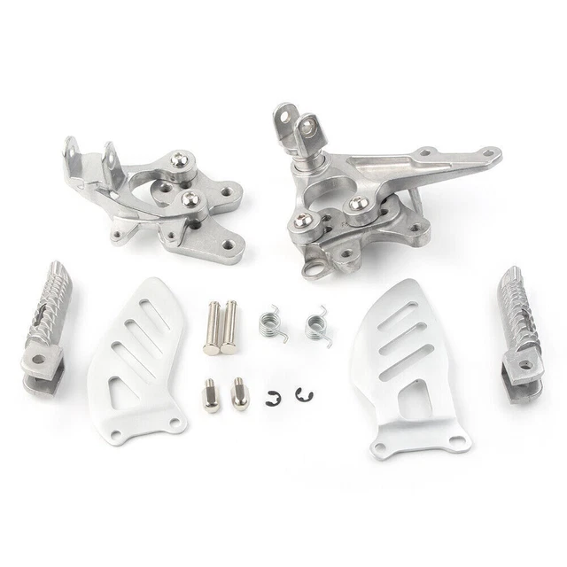 Staffa poggiapiedi pilota anteriore adatta SUZUKI GSXR 1000 2009 2010 2011