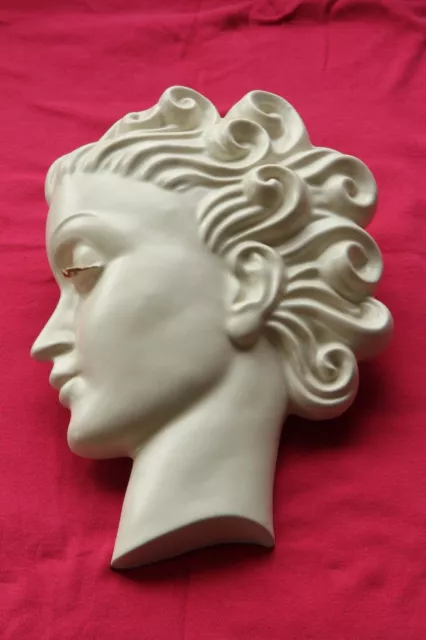 Goebel porcelain  head mask/plaque 1935/1945 (Art Deco) 1