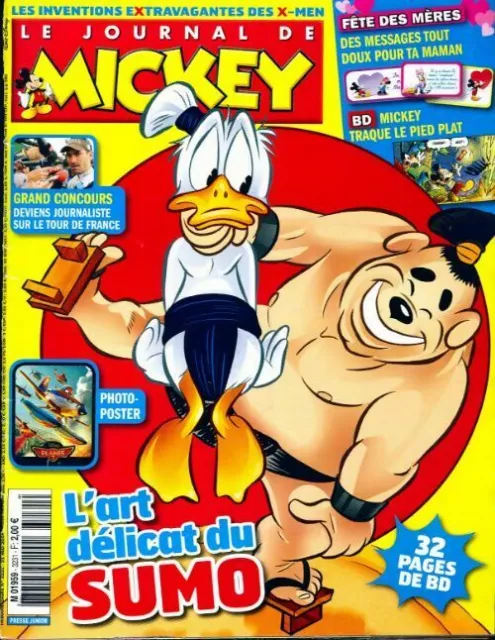 2893403 - Le journal de Mickey n°3231 : L'art délicat du sumo - Collectif