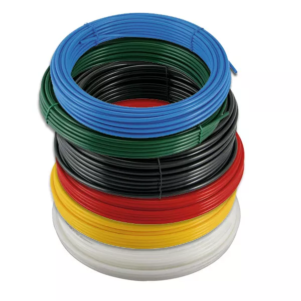 Flexible Nylon Luftleitungsschlauch Pneumatische Fluggesellschaft Kunststoffrohr - 30 Meter Spule