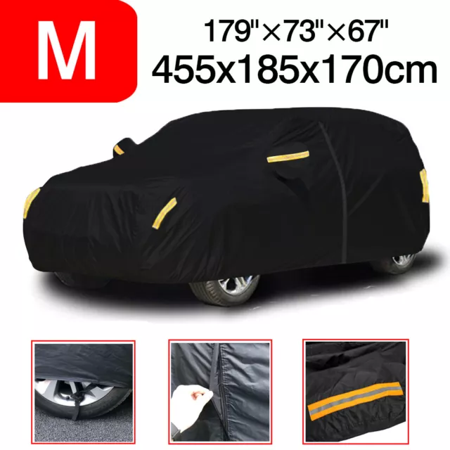 SUV CAR COVER Waterproof All Weather Full Size Indoor Outdoor with Zipper M  Size £21.19 - PicClick UK