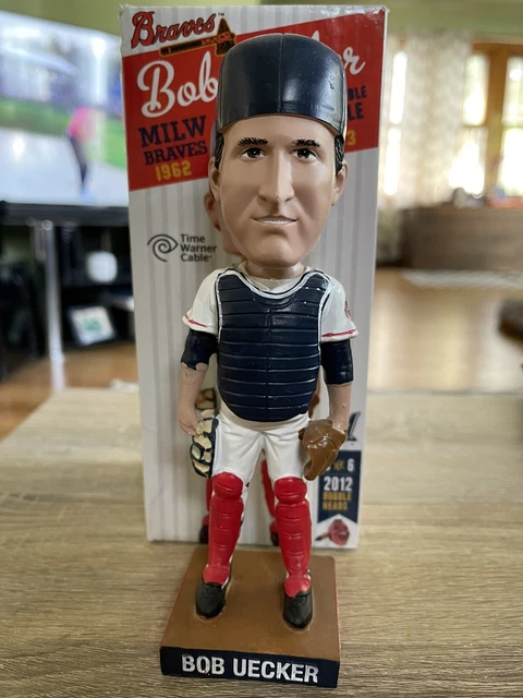 Nib 2012 Bob Uecker Milwaukee Brewers Bobblehead Sga Braves Catcher 7/29/12
