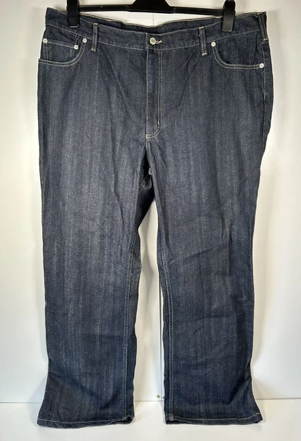 Lands End Jeans Mens W42 L33 Square Rigger Blue
