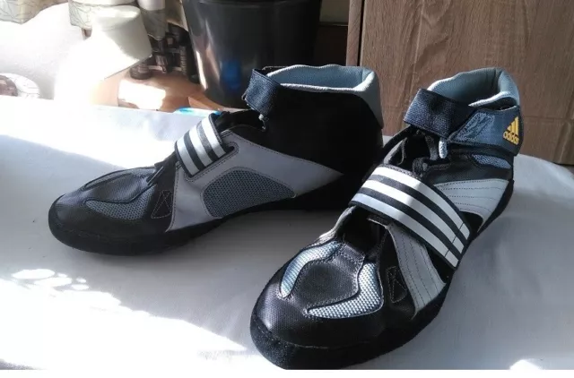 Wrestling Schuhe adidas Extero II  D 49 UK 14 Turnschuhe schwarz Hallenschuhe
