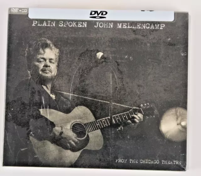 Plain Spoken, From The Chicago Theatre - John Mellencamp (CD, DVD, 2018) New