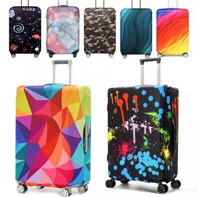 Travel Trolley Case Cover Protector Suitcase Cover Luggage Storage Cover Elastic
