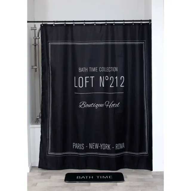 New Extra Long Shower Curtain Polyester 71 W x 79 L Design