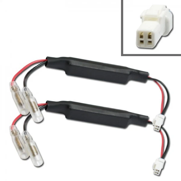 Câble Adaptateur Avec Résistances Pour Clignotants LED – Ducati Hypermotard – Évite L’hyperflash