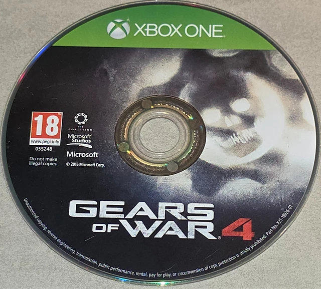 Microsoft Xbox One - Gears Of War 4 Collector Edition VARIANT - Neuf Et Rare