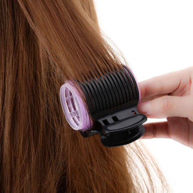 Abrazaderas con garras para mujeres cabello hágalo usted mismo salón caliente rodillo herramientas de peluquería rizador de cabello