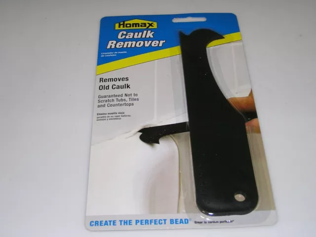 Homax 2407 Scratch Resistant Black Professional Plastic Caulk Remover Tool