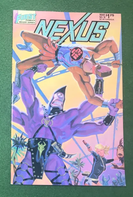 Nexus #18 First Comics Bronze Age Steve Rude Mike Baron sci fi superhero vf/nm