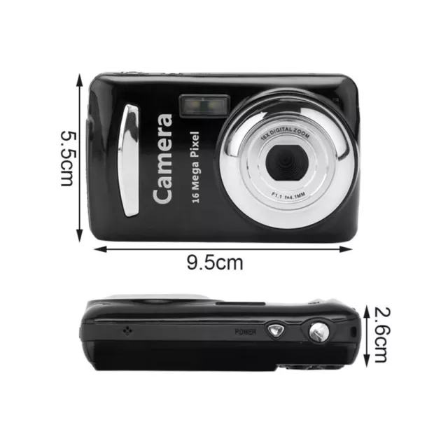 2.4'' Digital Camera Mini Compact 16MP HD TFT Camcorder DV Video LCD Display 2