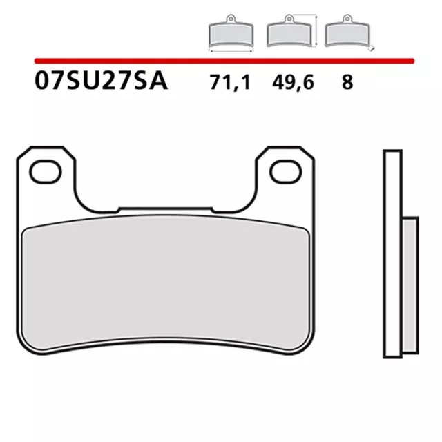 Brembo Kit Pastiglie Freno Ant. Kawasaki H2 Se Ninja 1000 18-20-Cod. 07Su27Sa