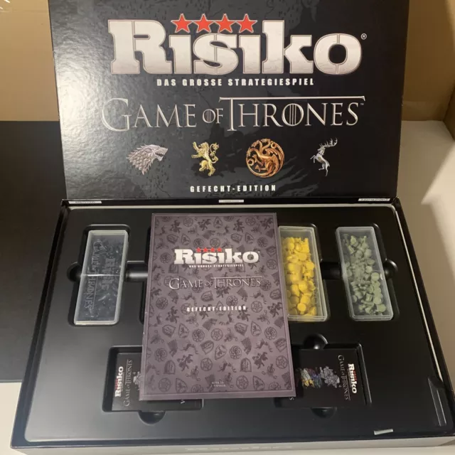 Risiko-Game of Thrones Strategie Spiel Gefecht Edition Hasbro Komplett Deutsch 3