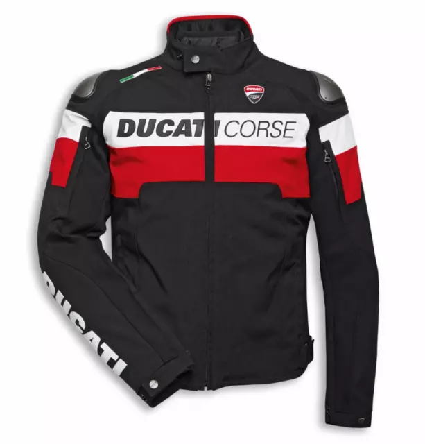 Ducati Dainese Corse Hombre Textil Chaqueta de Moto