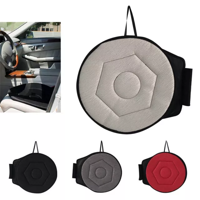 360° Rotating Swivel Cushion Car Chair Seat Flexible Mobility Home Office Mat