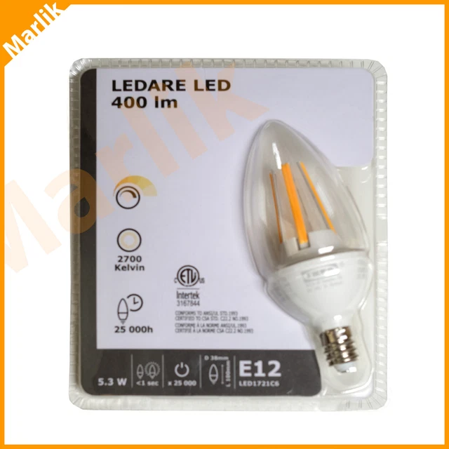 IKEA Ledare Dimmable LED Bulb GX53, 8.5W, 600 Lumens, 2700K Warm White 3 thumbnail image