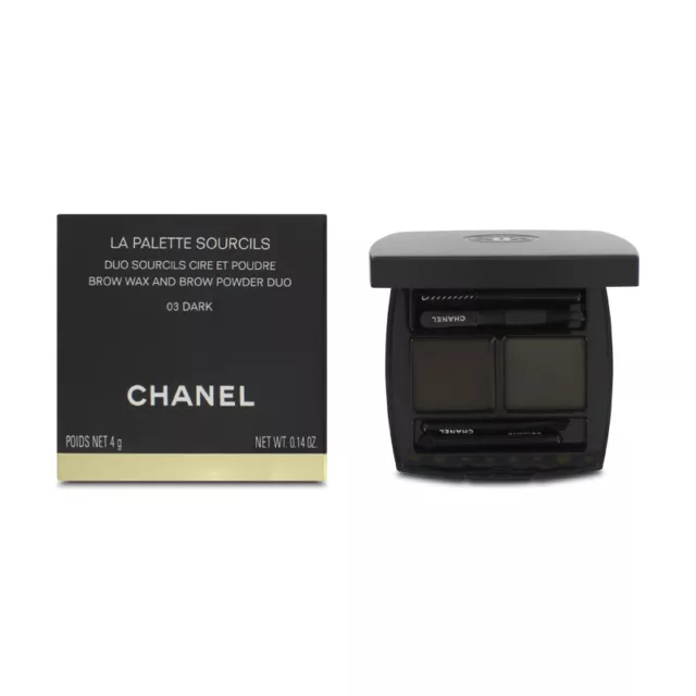 Chanel Brow Wax and Brow Powder Duo 03 Dark Eyebrows 4g