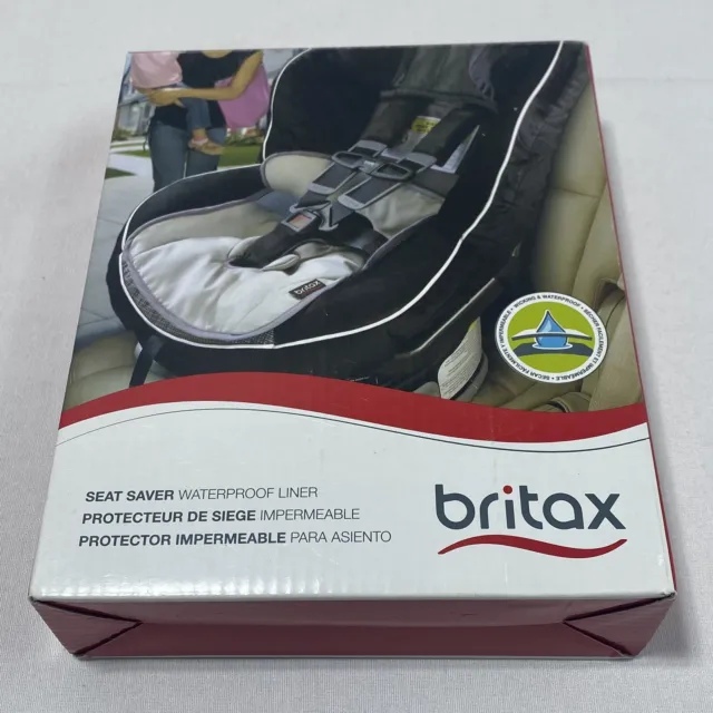 Britax S864800 Seat Saver Waterproof Liner - Gray - Car Seat Liner - NIB