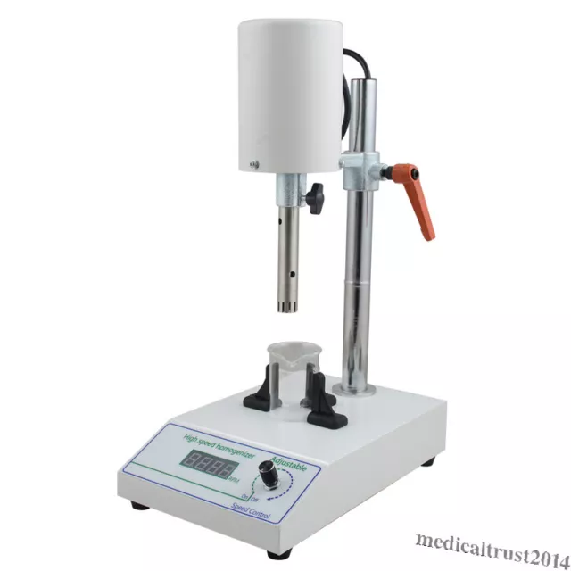 High Speed Homogenizer Lab Mixer Disperser 8000 - 22000RPM Emulsifying Machine