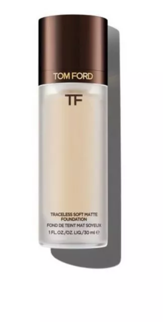 TOM FORD Traceless Soft Matte Foundation 0.3 IVORY SILK 1oz / 30ml NIB makeup