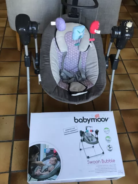 Transat balancelle bébé Babymoov mobile musical