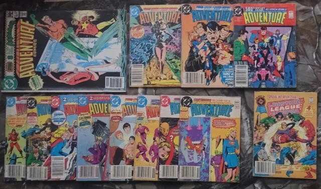 DC ADVENTURE COMICS 492-502 Best Of DC Blue Ribbon #31 Regular Size #475 LOT~13