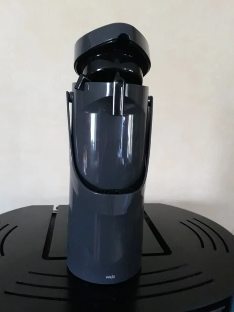 Thermos EMSA 1,9 L – Inox Laqué Noir – Maintient Au Chaud Ou Au Froid